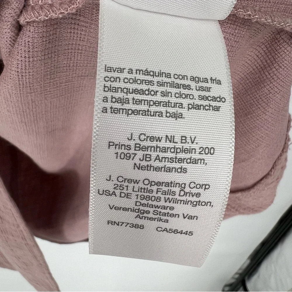 Madewell Cross‎ Front Flutter Sleeve Minidress in Pink
